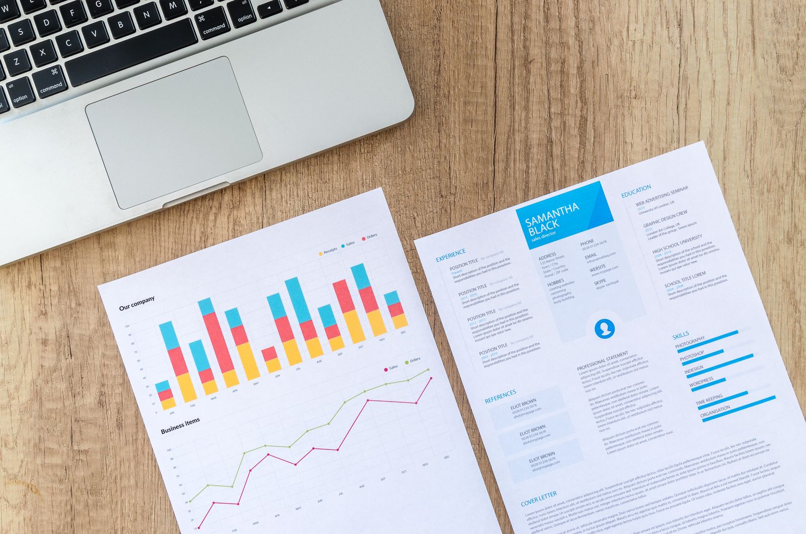 Marketing analytics and growth reports